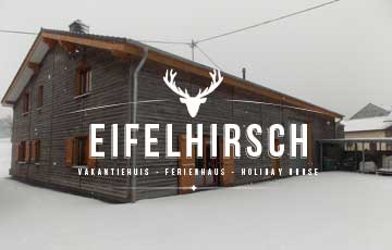 Website vakantiehuis Eifelhirsch